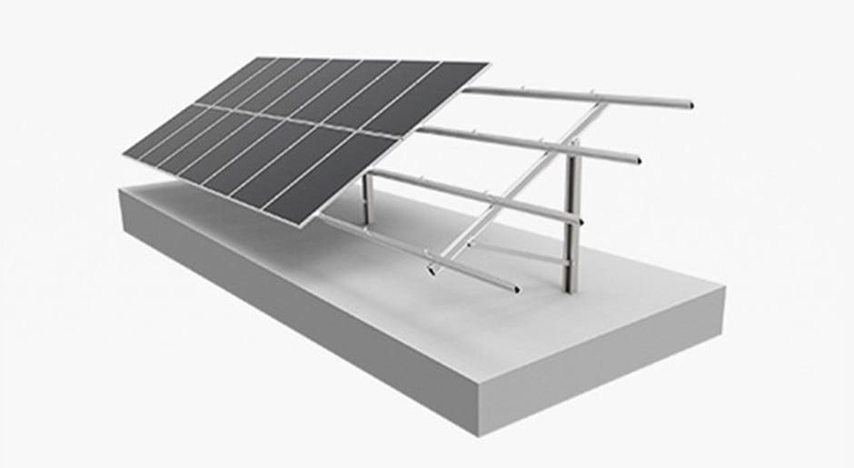 GS-Ground Mounting System (Single Column Piling)